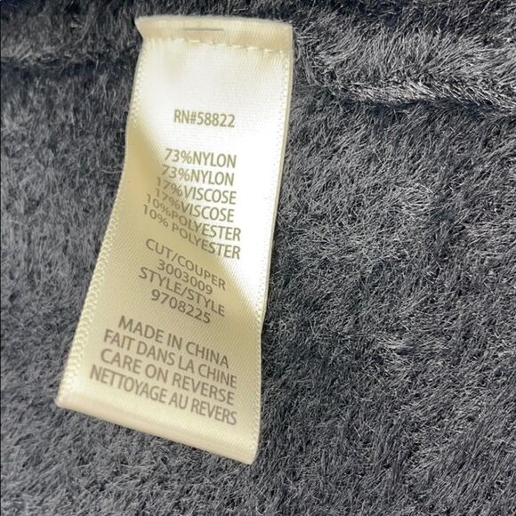 NWT MAX STUDIO Faux Fur Soft Open Cardigan SMALL - Picture 14 of 15